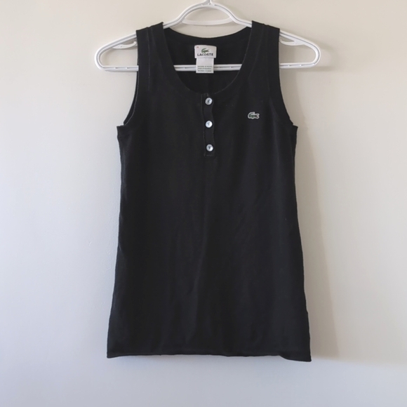 Lacoste knit sport tank top size 36 - Picture 1 of 5